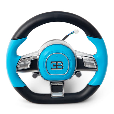 Bugatti Divo Steering Wheel (Light Blue )